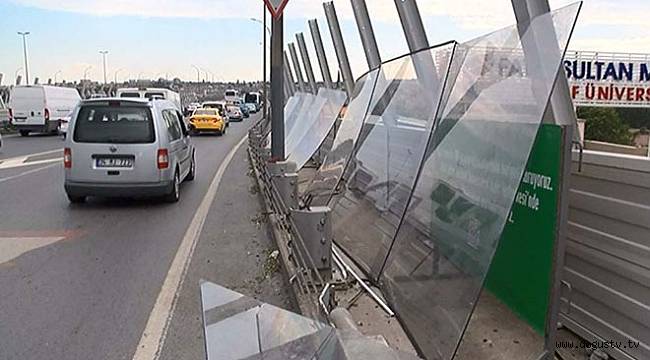 Haliç Köprüsü’ne 'ses ve güvenlik bariyerleri' inşa ediliyor