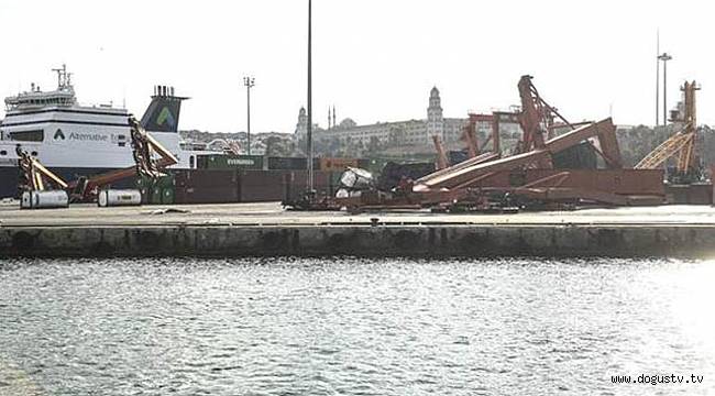 Haydarpaşa limanı savaş meydanı gibi