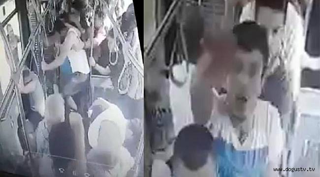 İzinden dönen askerlere otobüste saldırı!