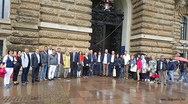 Kartal Belediyesi'nden Hamburg’a kentsel dönüşüm ziyareti
