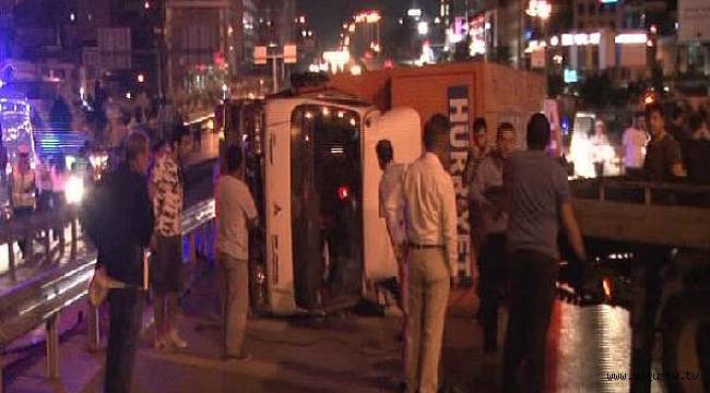 Maltepe'de zincirleme trafik kazası