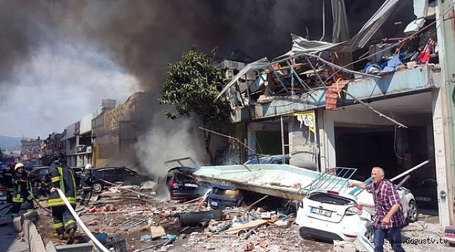Sanayi sitesinde korkutan yangın: 11 yaralı