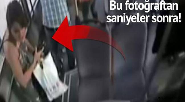 Şoföre kızdı, ortalığı birbirine kattı