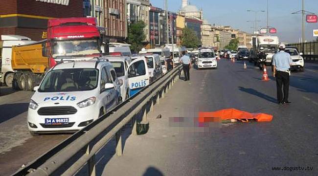 Yolun karşısına geçmeye çalışırken can verdi