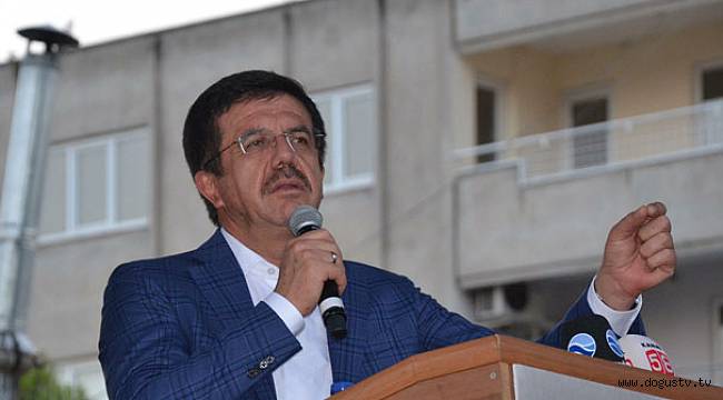 Bakan Zeybekci: Dimdik ayaktayız, kalkınmaya devam