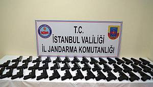 Beyoğlu’nda 47 çok özel tabanca yakalandı