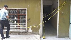 Eşini benzin dökerek yaktı