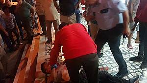 Kentin ortasında dayak! Kameraya çektiler