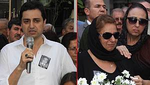 Oğlu, ünlü spikeri böyle uğurladı