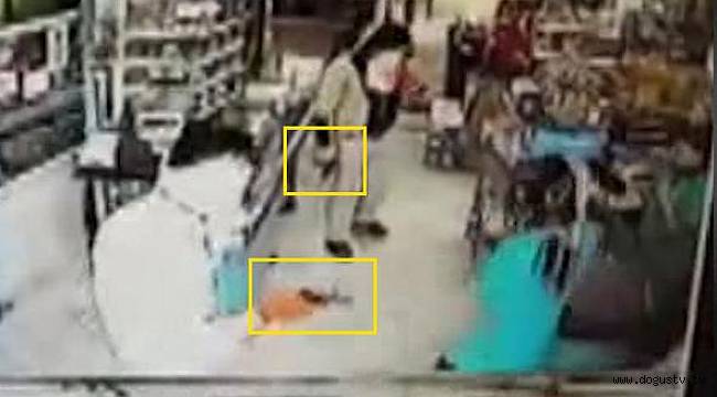 Ünlü marketin kasiyeri dehşeti yaşadı