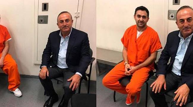 Çavuşoğlu ABD’de iki mahkumu ziyaret etti