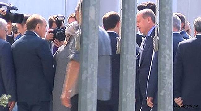 Erdoğan'ı Topbaş Karşıladı