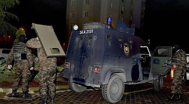 İstanbul'da IŞİD'e yönelik operasyon:50 gözaltı