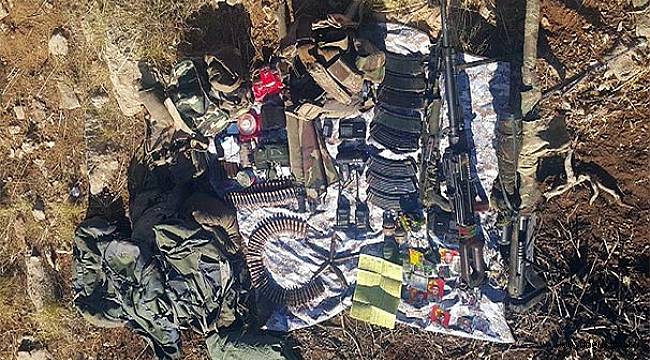 Şırnak'ta eylem hazırlığındaki 2 terörist ölü ele geçirildi