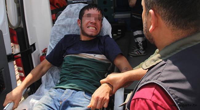 Uyuşturucu hap alan genç kendinden geçti