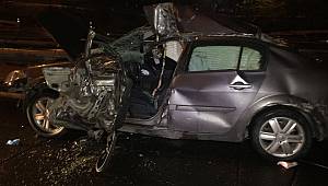 TEM'de korkunç kaza: Sürücü hayatını kaybetti!