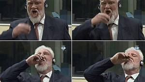 Duruşmada zehir içen işkenceci general öldü