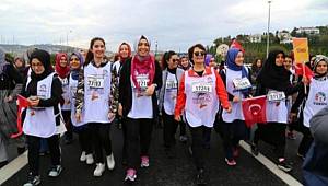 Hülya Koçyiğit, Bilal Erdoğan'ın TÜRGEV'i için yürüdü