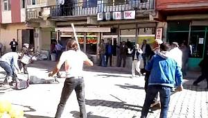 İki aşiret arasında taşlı sopalı kavga!