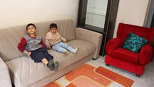 Ataşehir'de yanan ev baştan aşağı yenilendi