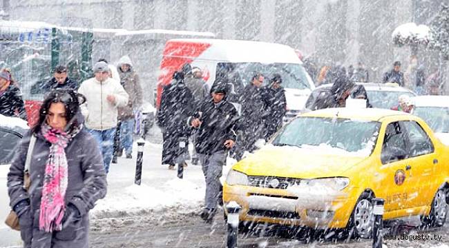 İstanbul'da bugün kar yağışı bekleniyor!