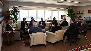 Kartal SGK Müdürü Coşkun Bilgin'den Başkan Altınok Öz'e ziyaret