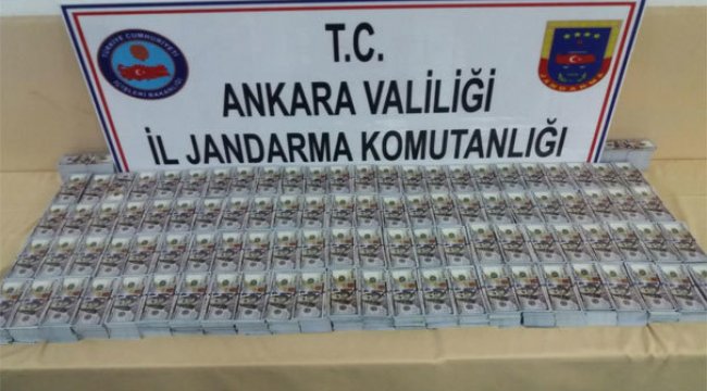 Şok! Ankara'da 5 milyon dolar sahte para yakalandı...
