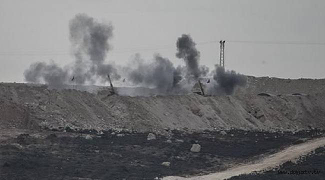 Afrin'deki terör hedefleri yoğun ateş altına alındı