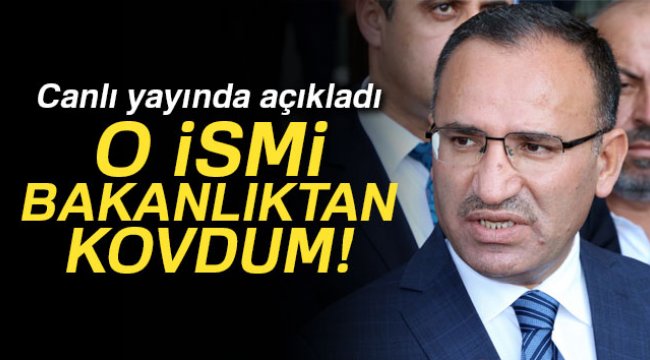 Bekir Bozdağ, Kati Piri’yi kovmuş