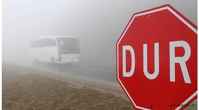 Bolu Dağı'nda yoğun sis