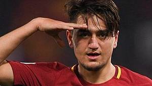 Cengiz Ünder Roma'da 2 gol, 1 asist ile yıldızlaştı asker selamı verdi