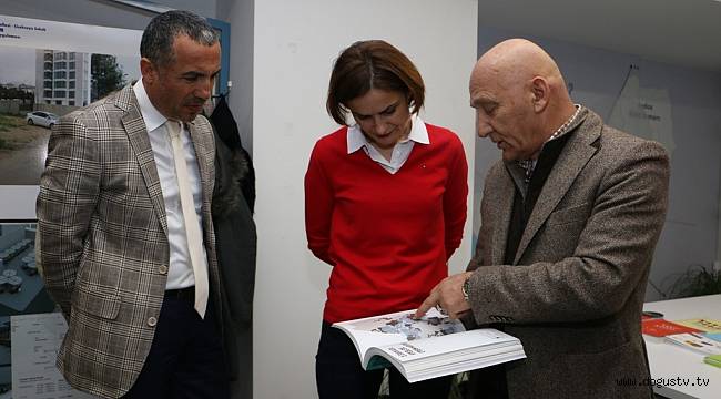 CHP İSTANBUL İL BAŞKANI CANAN KAFTANCIOĞLU’NDAN BAŞKAN ALTINOK ÖZ’E ZİYARET