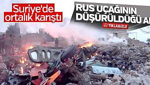 El-Nusra'nın Rus jetini vurma görüntüleri ortaya çıktı
