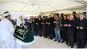 Erdoğan, cenaze törenine katıldı