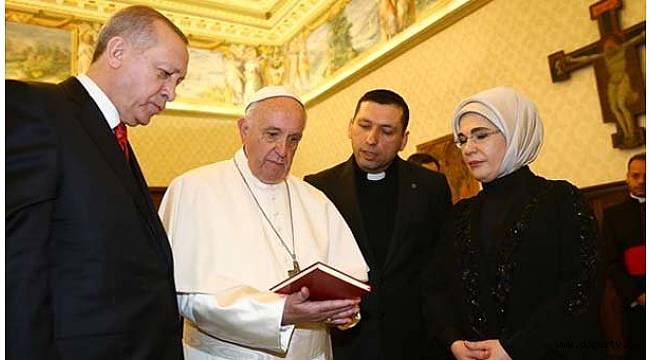 Erdoğan Roma temaslarının ardından yurda döndü
