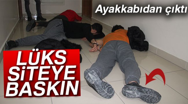 Esenyurt’ta lüks sitede uyuşturucu operasyonu
