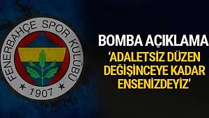 Fenerbahçe'den TFF ve MHK'ya zehir zemberek sözler!