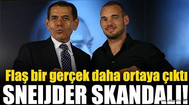 Galatasaray'da Sneijder şoku! Babasına 200 bin Euro...