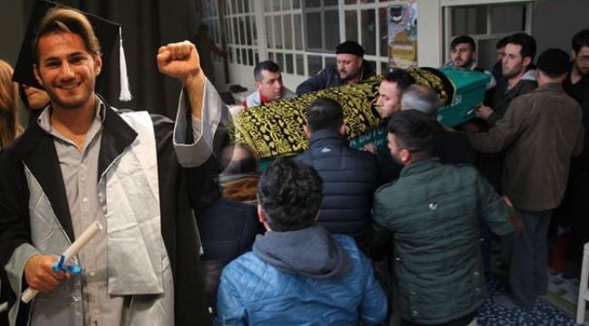 Genç öğretmen iş kazasında can verdi