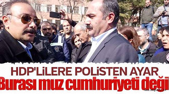 HDP'liler Öcalan için toplanacaktı, polis engelledi