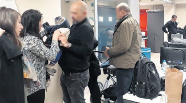 İlginç karar! Baba 7 aylık oğlunu karakolda görüyor