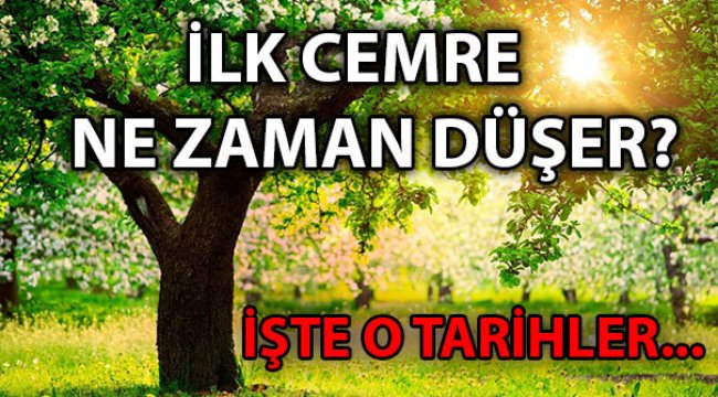 İlk Cemre ne zaman düşer? Baharı müjdeleyen üç ayrı Cemre tarihleri...