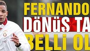 İşte Fernando'nun dönüş tarihi...