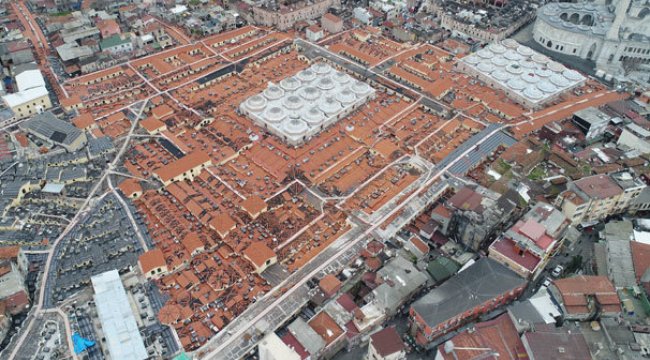 Kapalıçarşı'nın restorasyonu büyük ölçüde tamamlandı