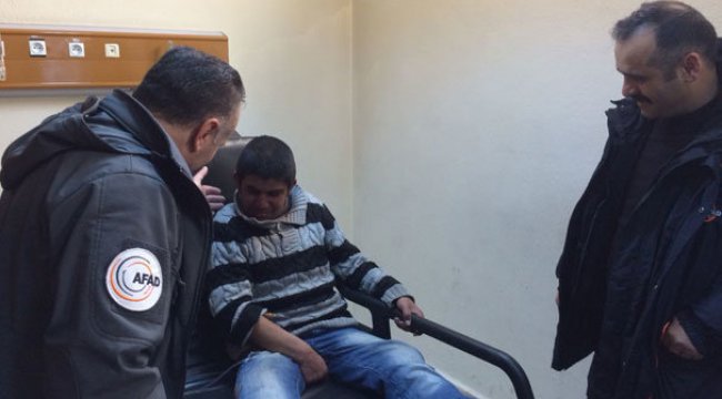 Kars'ta kaybolan engelli çocuk donmak üzereyken bulundu