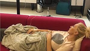 Kuliste Fenalaşan Seda Sayan'a Serum Takıldı