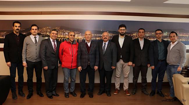 MMO İSTANBUL ŞUBE BAŞKANI BATTAL KILIÇ’TAN BAŞKAN ALTINOK ÖZ’E ZİYARET