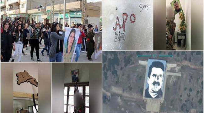 PKK ile PYD iş birliği teröristlerden arındırılan yerlerde gün yüzüne çıkıyor