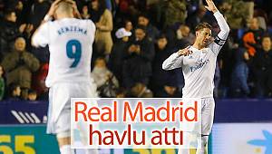 Real Madrid Levante deplasmanında 2 puan bıraktı