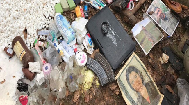 Saklandıkları mağara mezarları oldu!